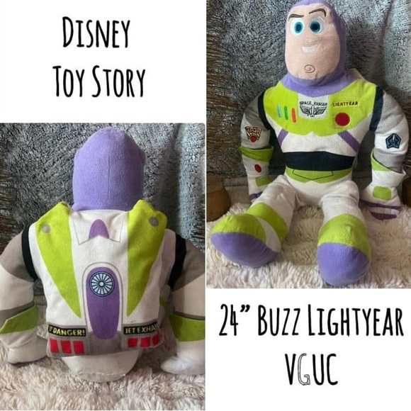 Disney | Toys | 24 Disney Buzz Lightyear Toy Story Stuffie Plush ...
